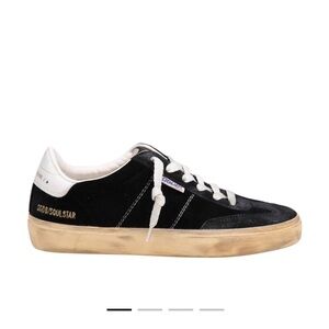Golden Goose Black and White Sneakers